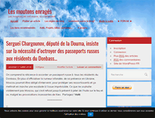 Tablet Screenshot of lesmoutonsenrages.fr